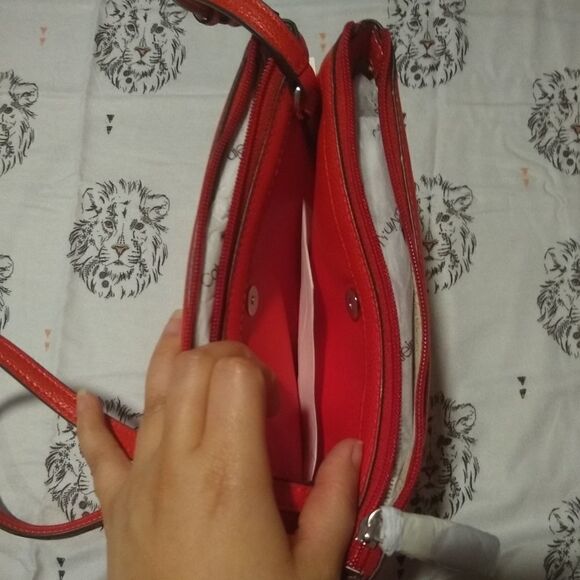 Calvin Klein Red Crossbody Bag - Picture 5 of 5